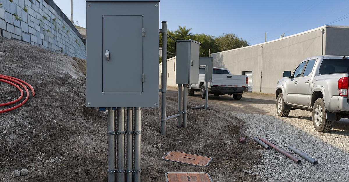 Construction of ITS Sign Cabinets